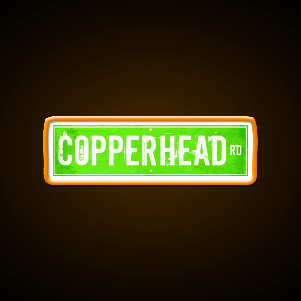 Copperhead Road Whiskey Drink Bar Led Neon Sign Rgb Color - Shineneon