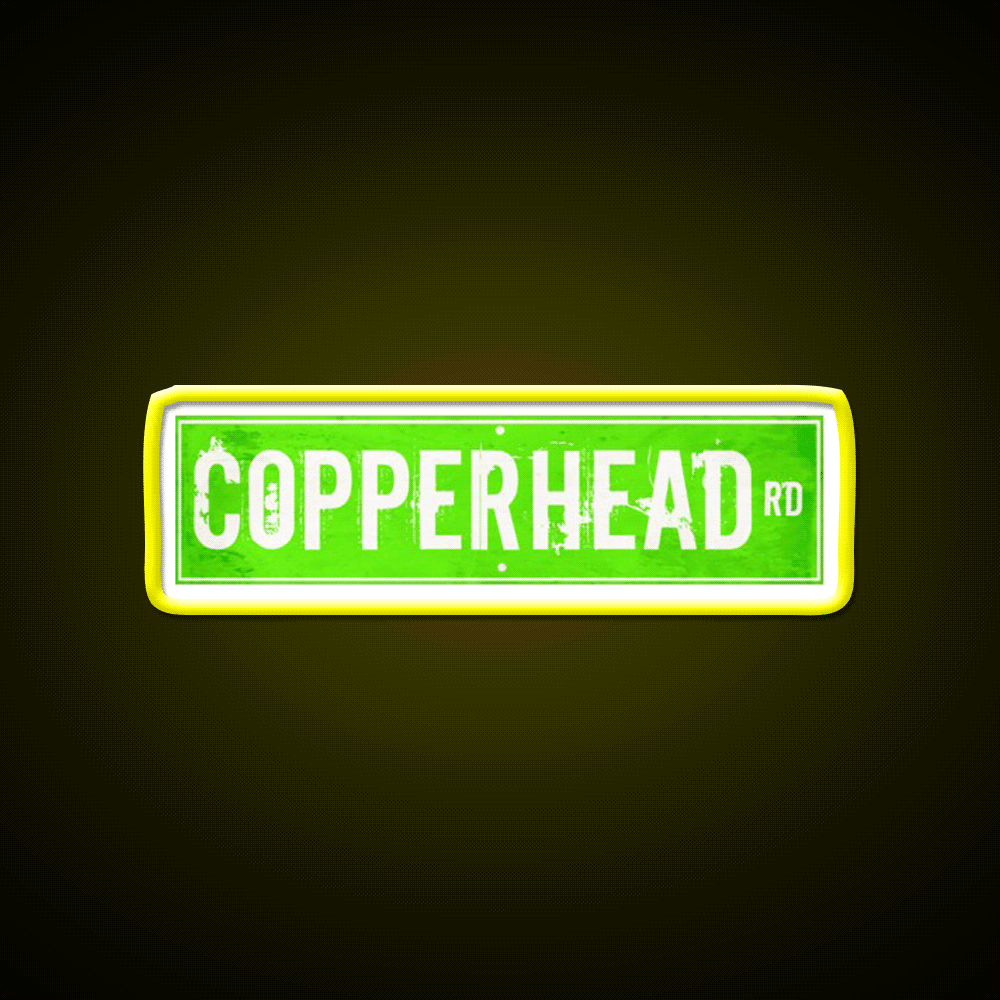 Copperhead Road Whiskey Drink Bar Led Neon Sign Rgb Color