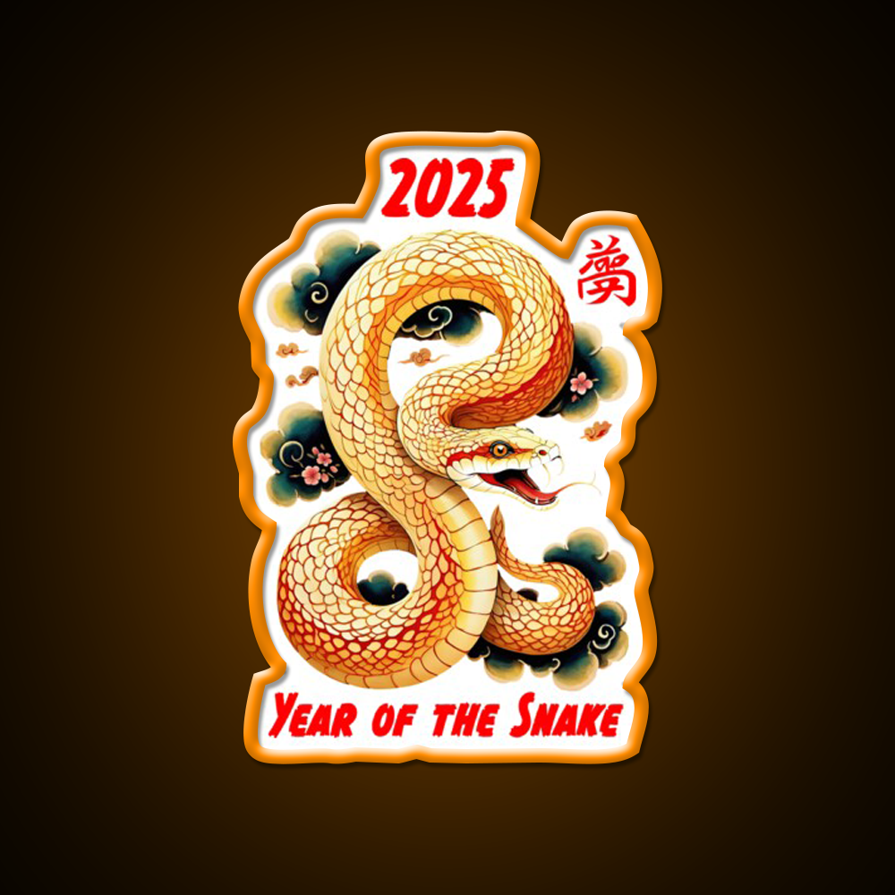 Copy Of Chinese Year Of The Snake Design Asian Cultural Led Neon Sign Rgb Color - LED neon sign view 6