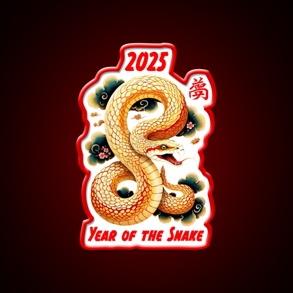 Copy Of Chinese Year Of The Snake Design Asian Cultural Led Neon Sign Rgb Color - LED neon sign view 10