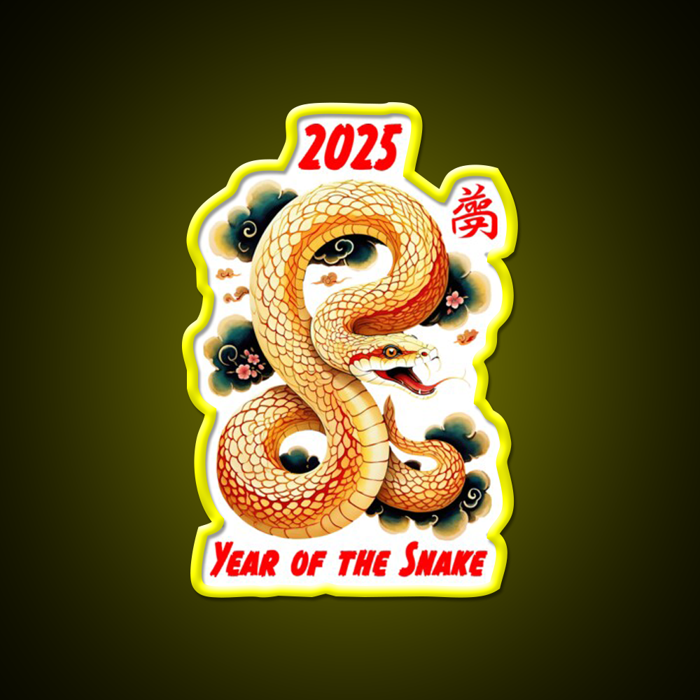 Copy Of Chinese Year Of The Snake Design Asian Cultural Led Neon Sign Rgb Color - LED neon sign view 7