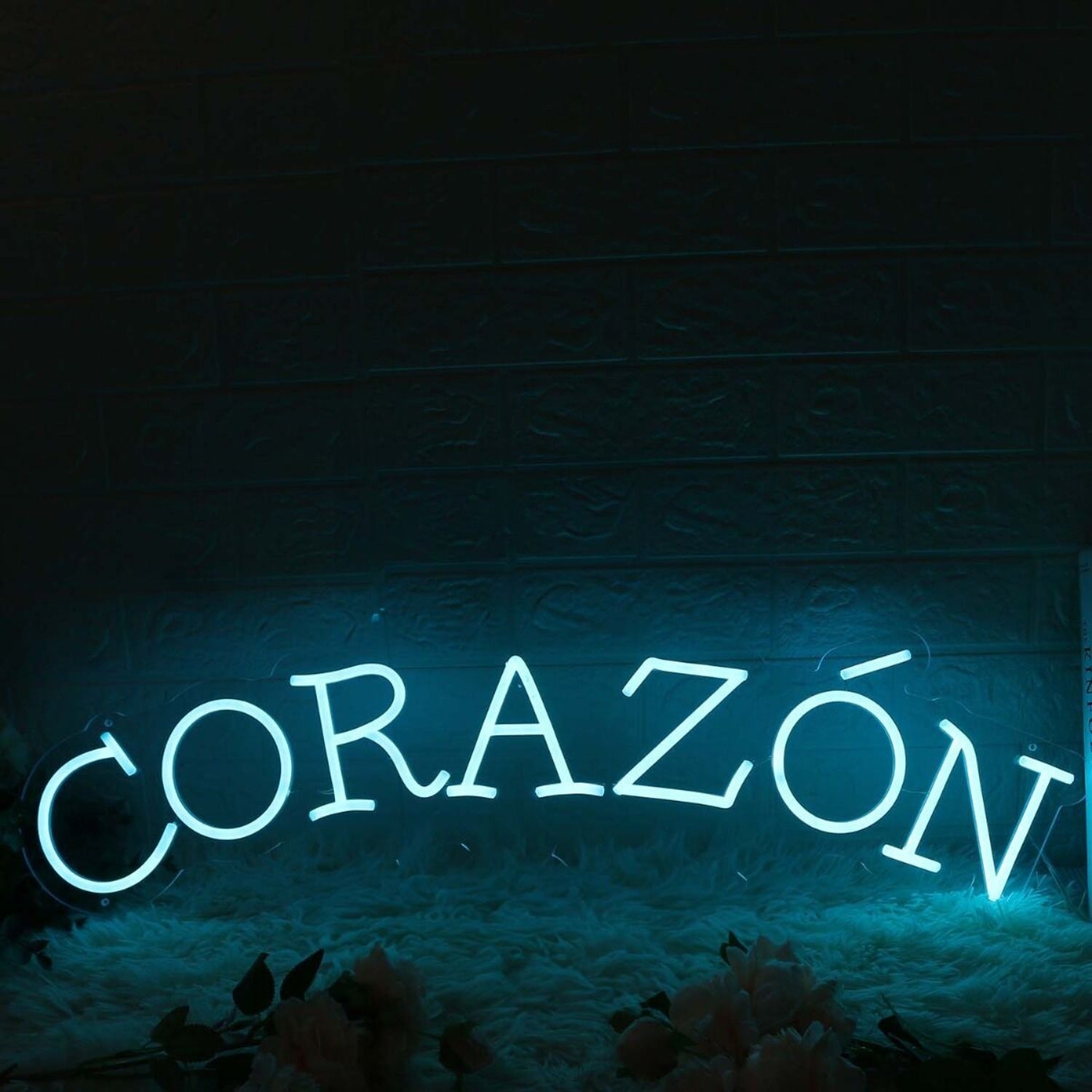 Corazon Blue Led Neon Sign | Shineneon