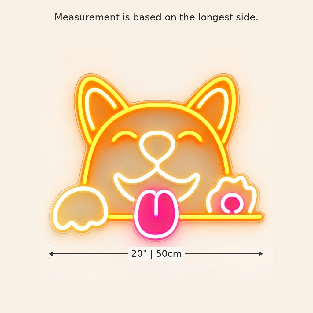 Corgi Dog LED Neon Sign - Shineneon