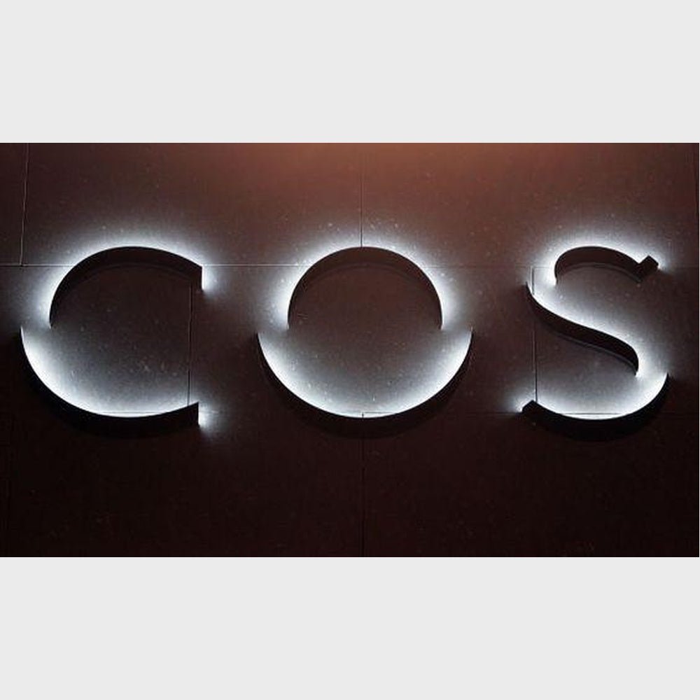 Cos 3D Backlit Channel Letters Led Light Sign - Shineneon