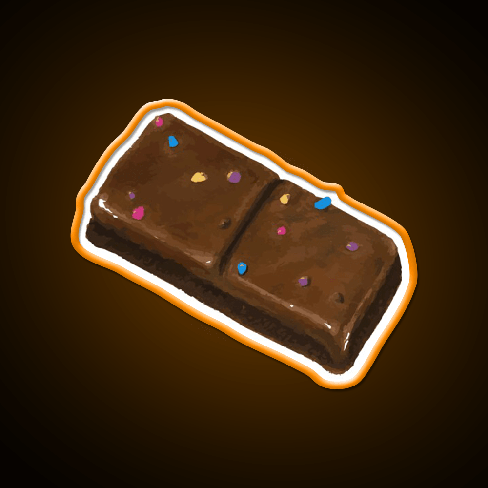 Cosmic Brownie Snack Food Led Neon Sign Rgb Color - Shineneon