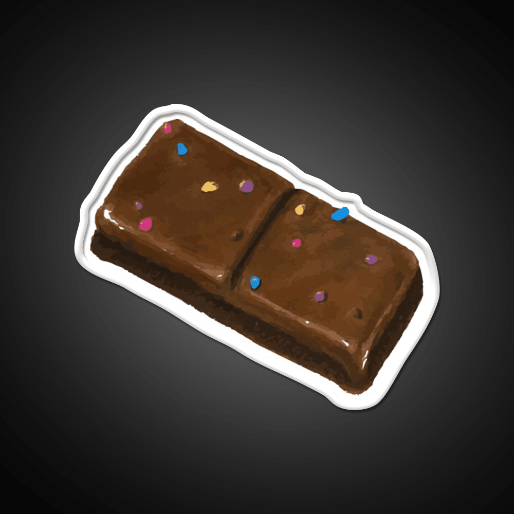 Cosmic Brownie Snack Food Led Neon Sign Rgb Color - Shineneon