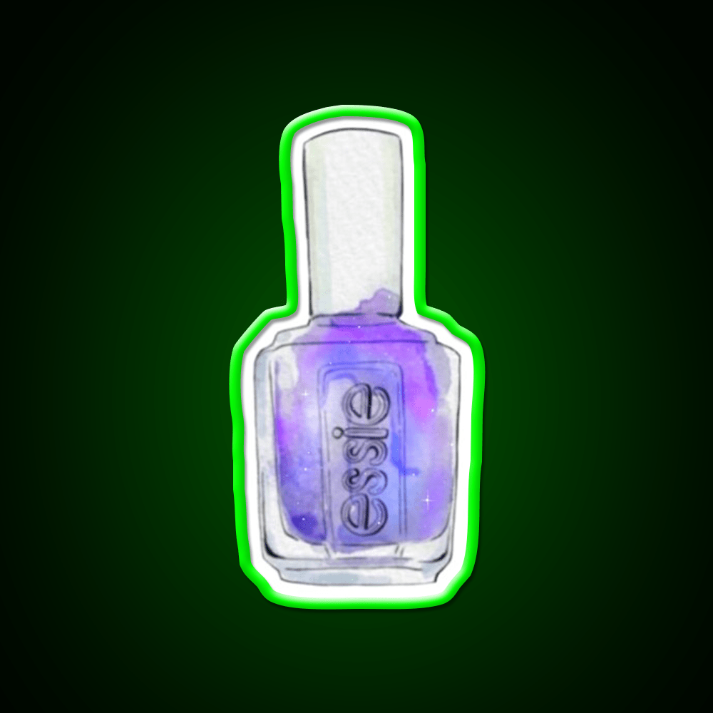 Cosmic Nail Polish Watercolour Art Nail Salon Led Neon Sign Rgb Color - Shineneon