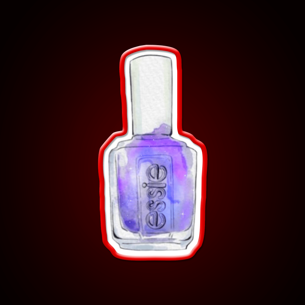 Cosmic Nail Polish Watercolour Art Nail Salon Led Neon Sign Rgb Color - Shineneon
