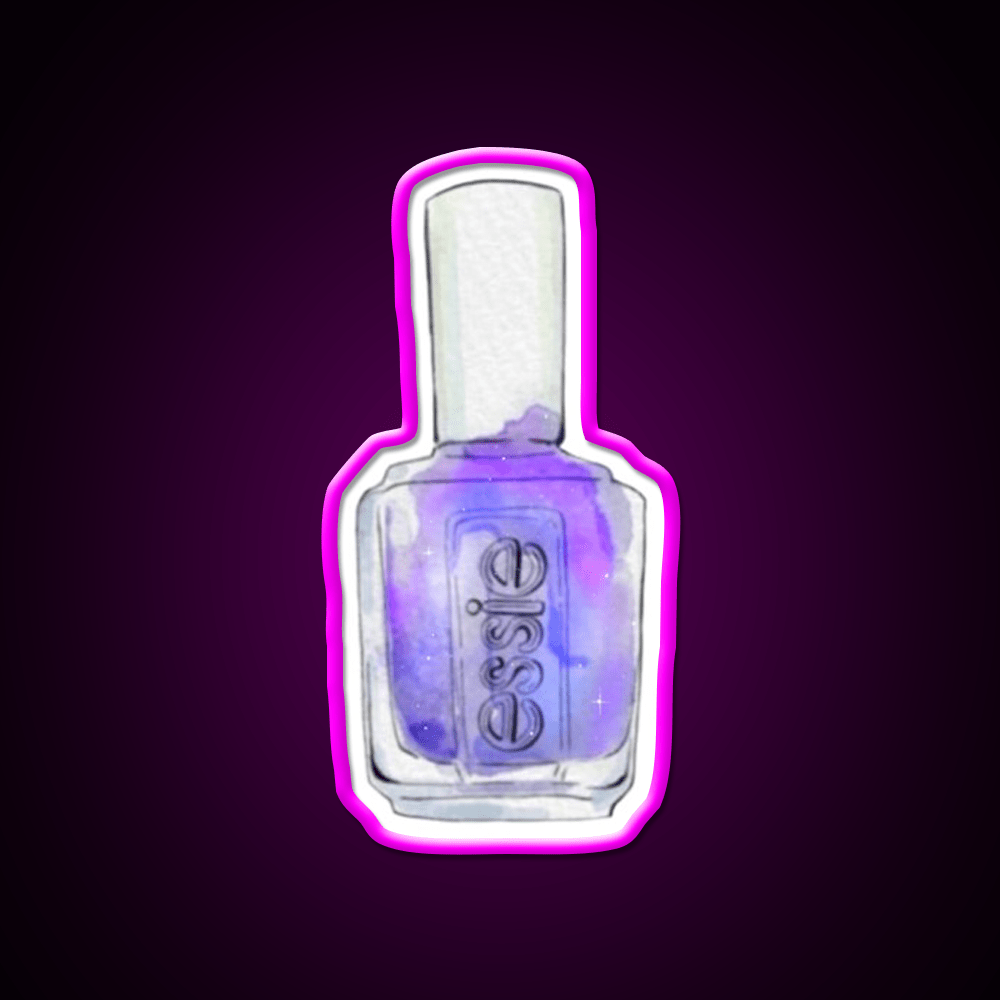 Cosmic Nail Polish Watercolour Art Nail Salon Led Neon Sign Rgb Color - Shineneon