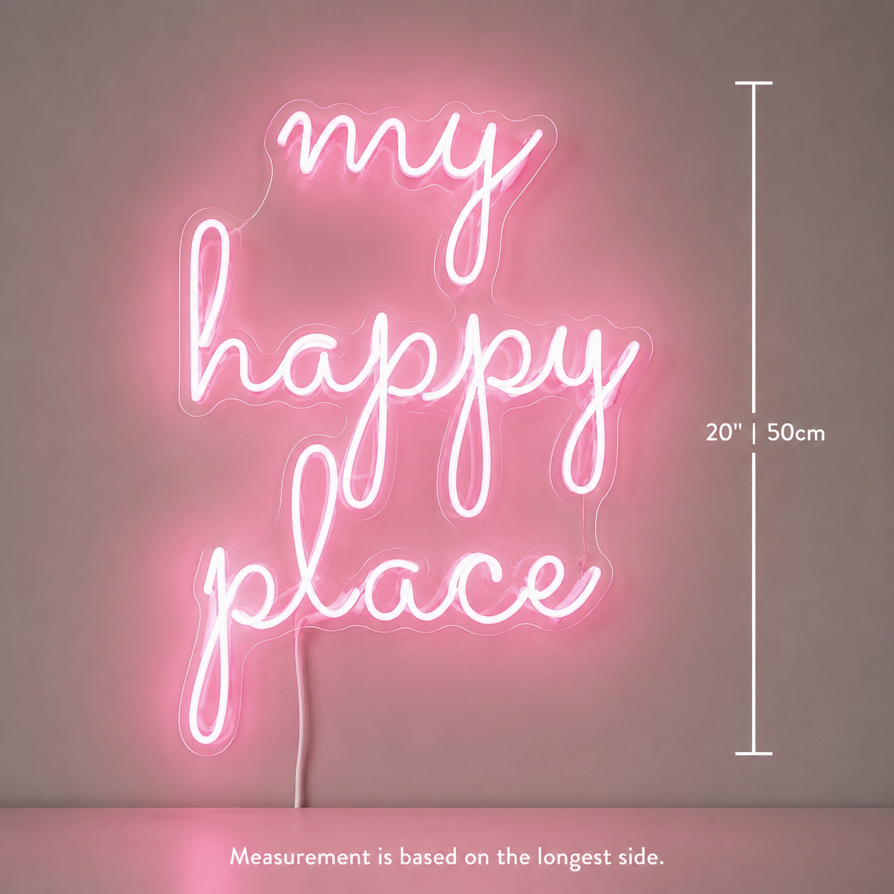 Cost La Vie Wall Decor LED Neon Sign - 04 Size Image