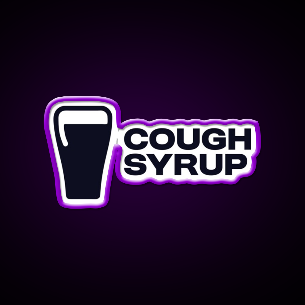 Cough Syrup Funny Beer Design Man Cave Bar Led Neon Sign Rgb Color - LED neon sign view 9