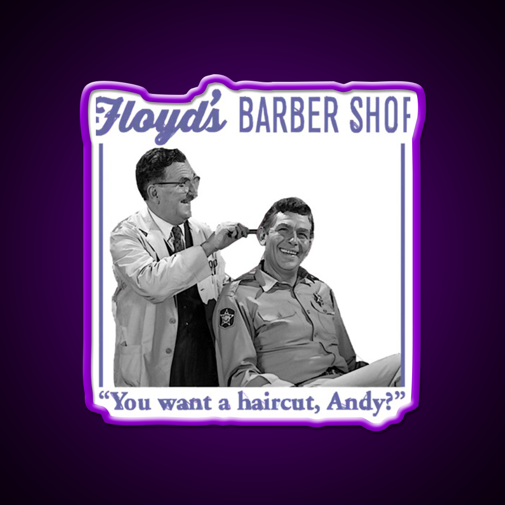 Country Boy Lust After Power Floyds Barber Shop Haircut Led Neon Sign - LED neon sign view 9
