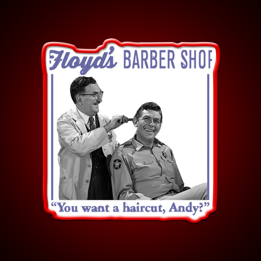 Country Boy Lust After Power Floyds Barber Shop Haircut Led Neon Sign - LED neon sign view 10