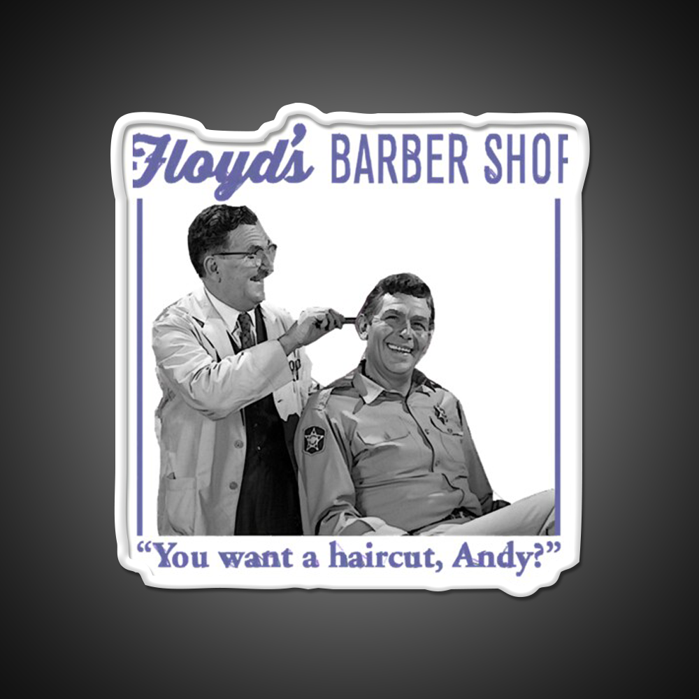 Country Boy Lust After Power Floyds Barber Shop Haircut Led Neon Sign - LED neon sign view 11