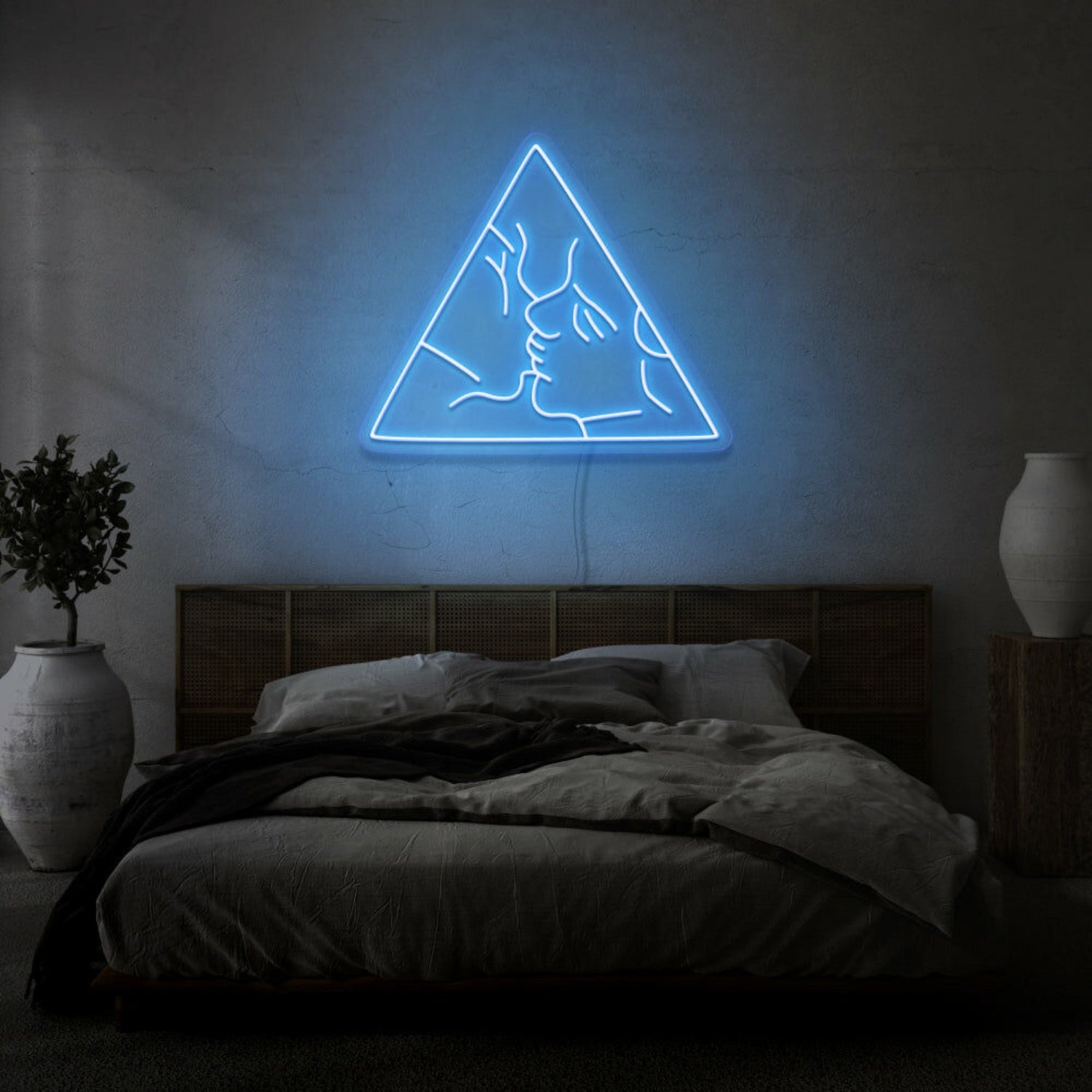 Couple Kissing Aesthetic Led Light Sign | Shineneon