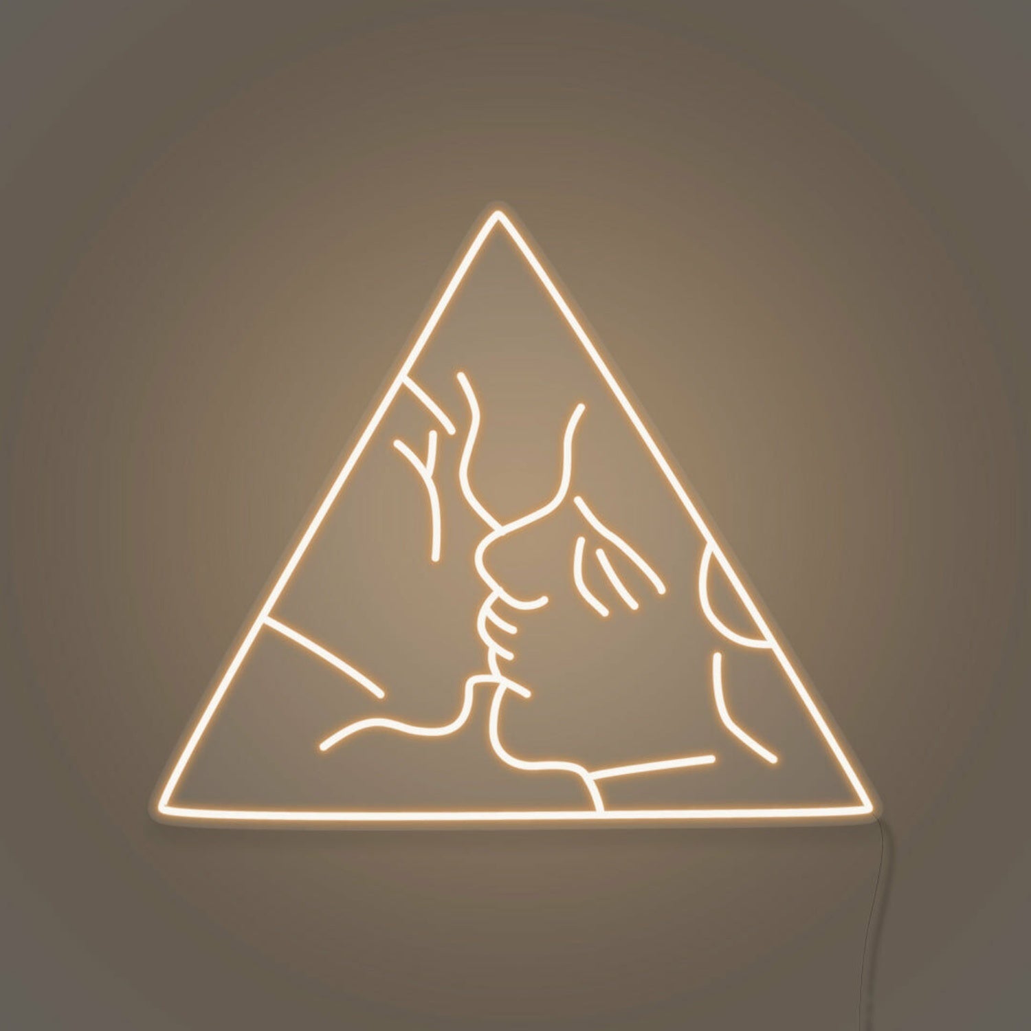 Couple Kissing Aesthetic Led Light Sign | Shineneon