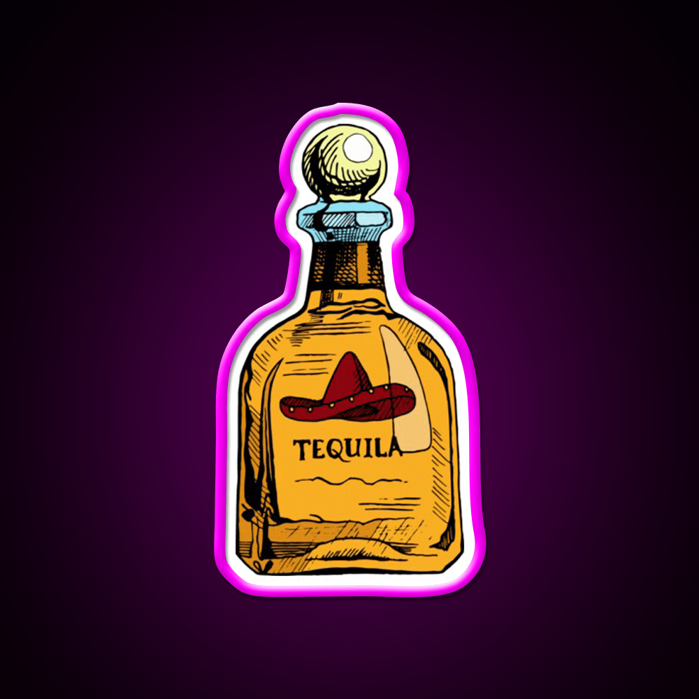 Couple Tequila And Lime Party Drink Tequila Led Neon Sign Rgb Color - Shineneon