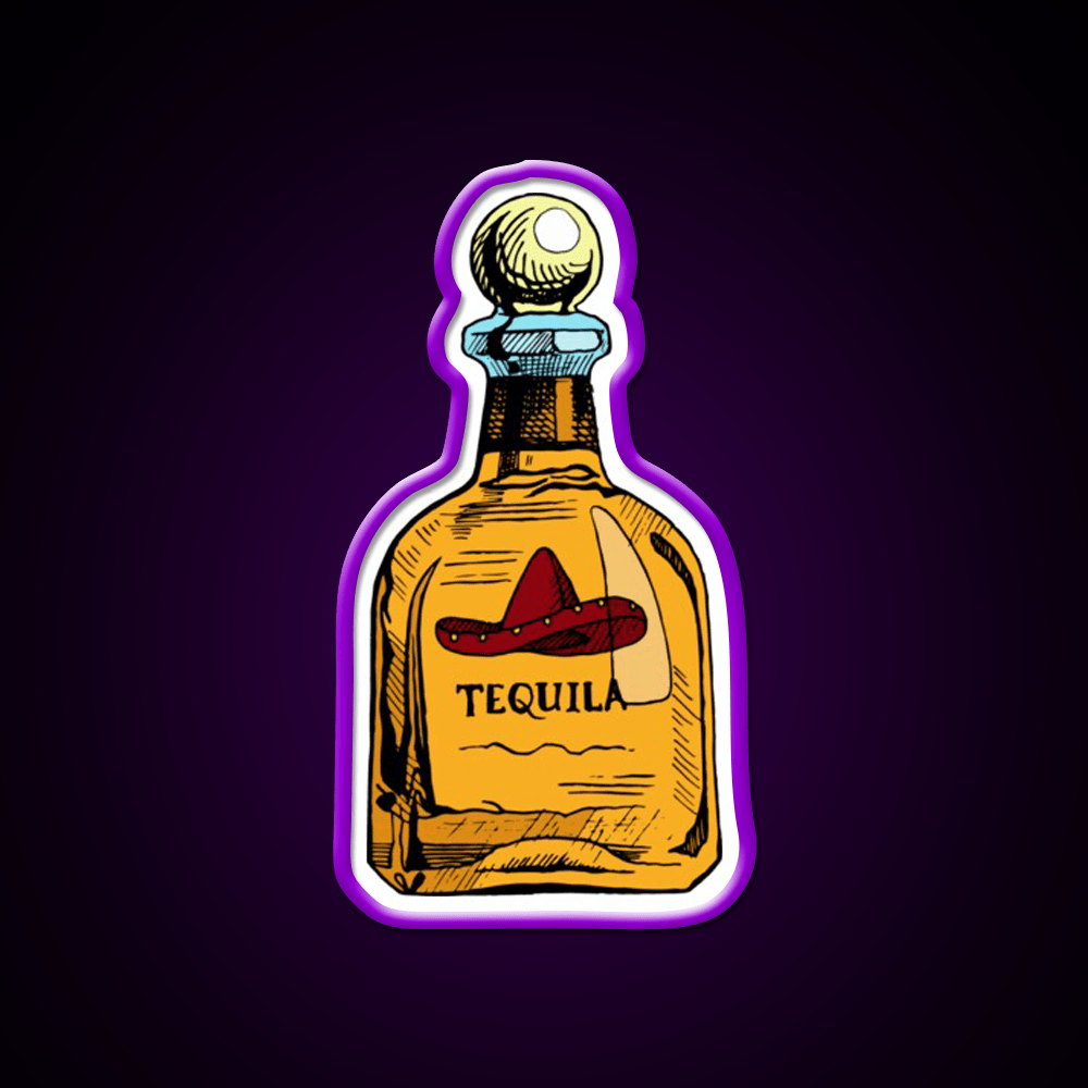 Couple Tequila And Lime Party Drink Tequila Led Neon Sign Rgb Color - Shineneon