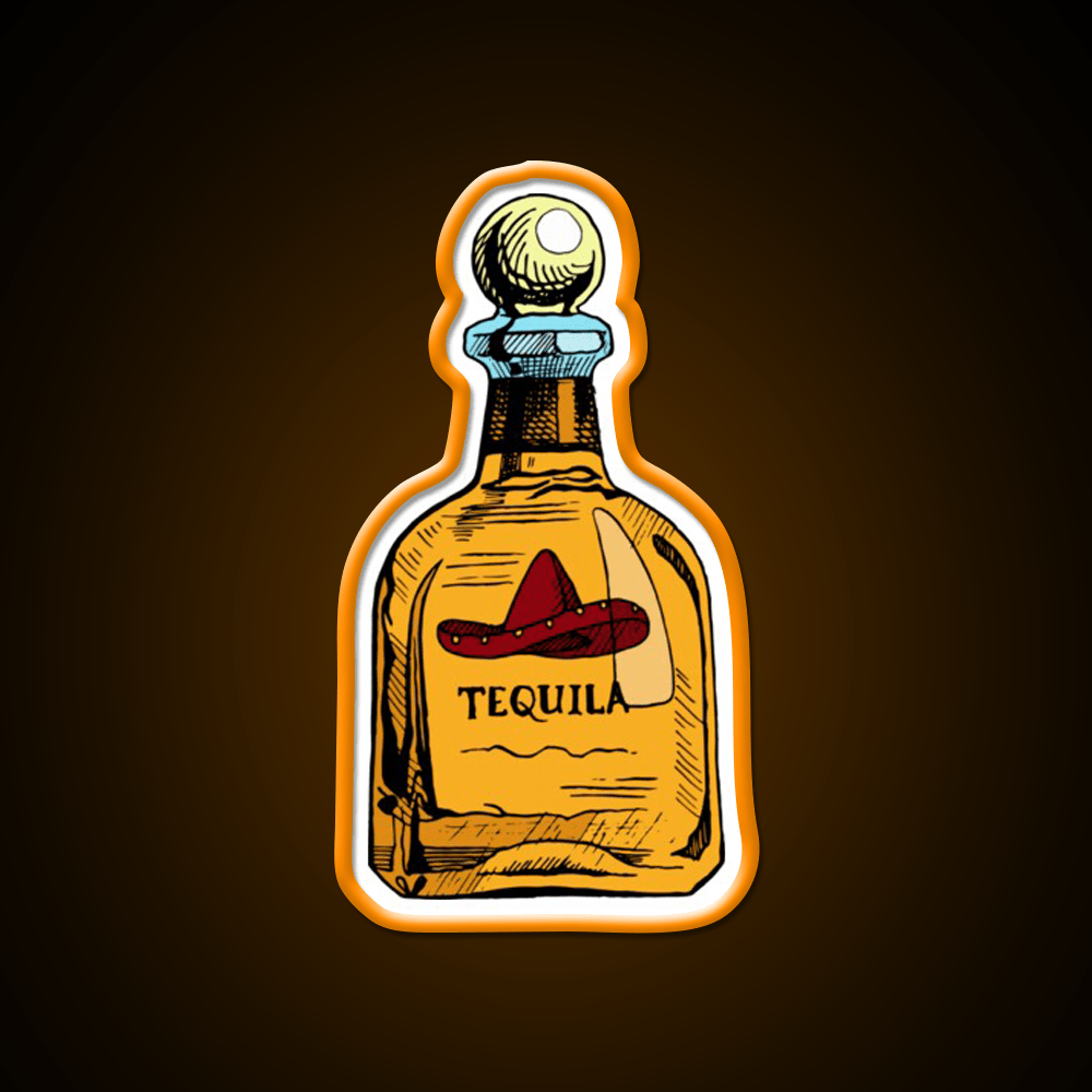 Couple Tequila And Lime Party Drink Tequila Led Neon Sign Rgb Color - Shineneon
