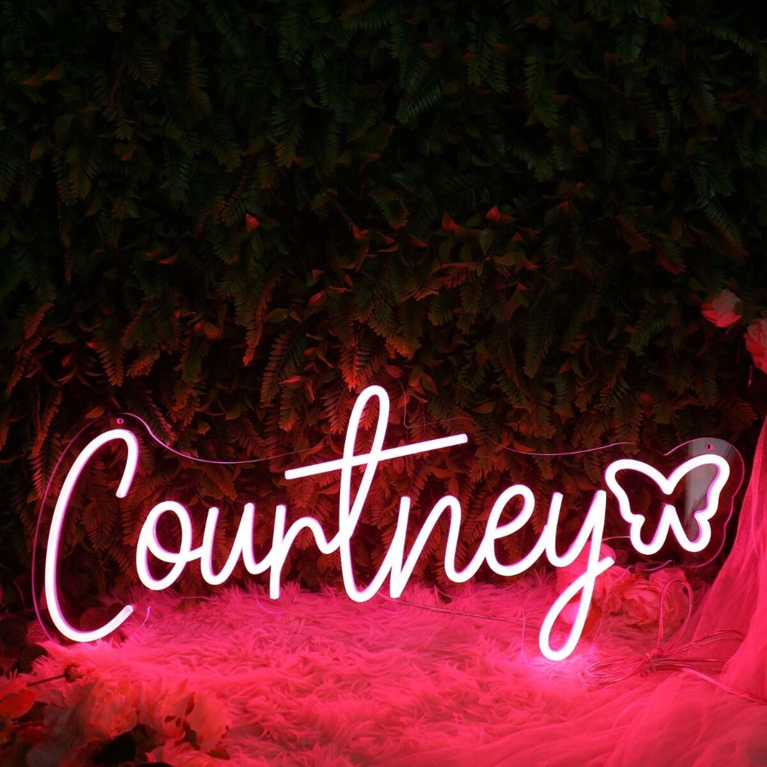 Courtney Red Led Neon Sign - Shineneon