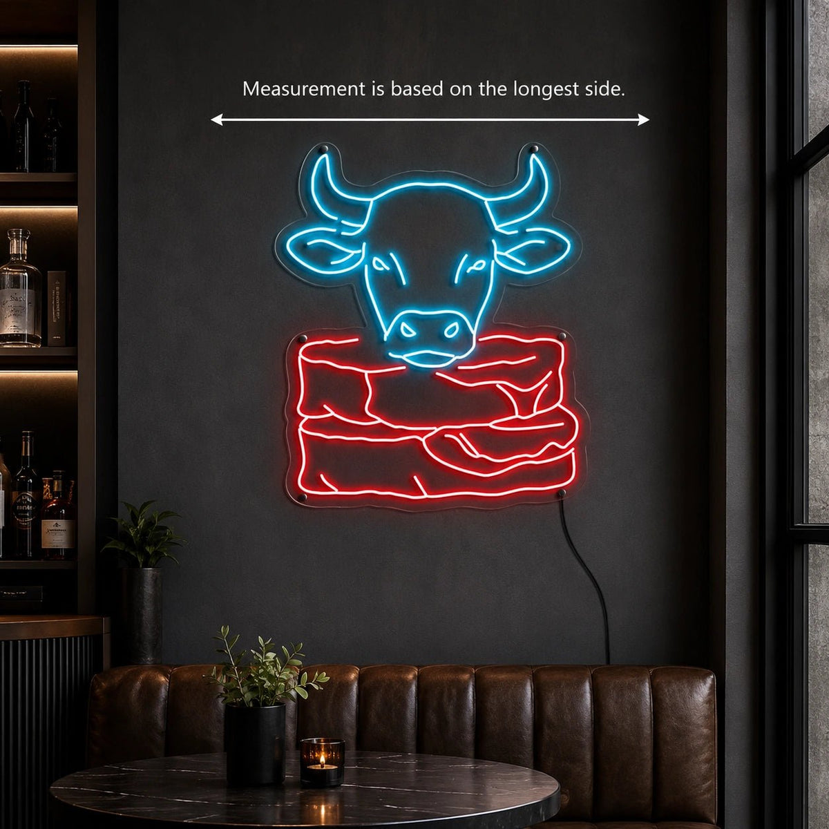 Cow Steak LED Neon Sign - Shineneon
