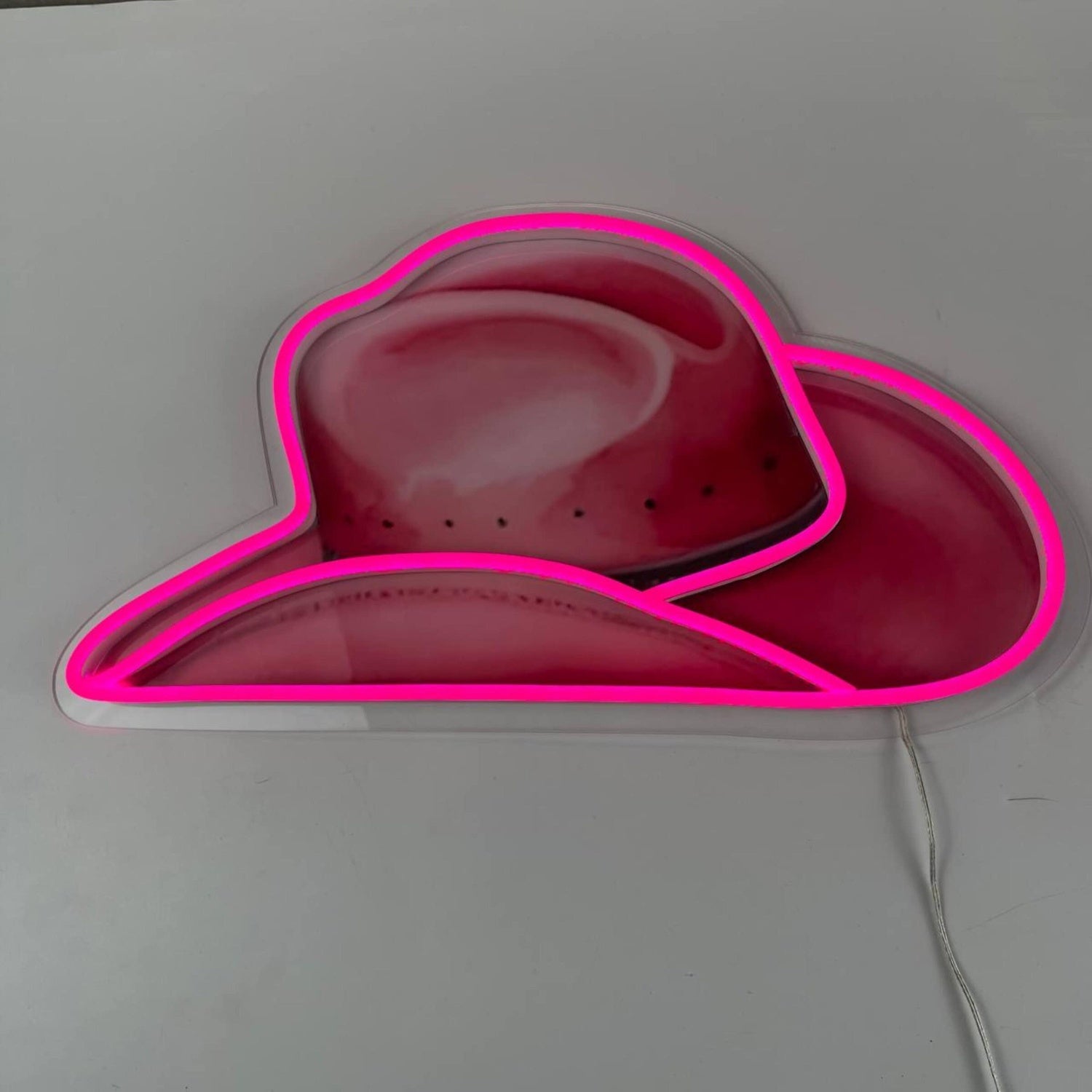 Cowboy Hat Decal Printed Neon Light for Wall Decoration | Shineneon