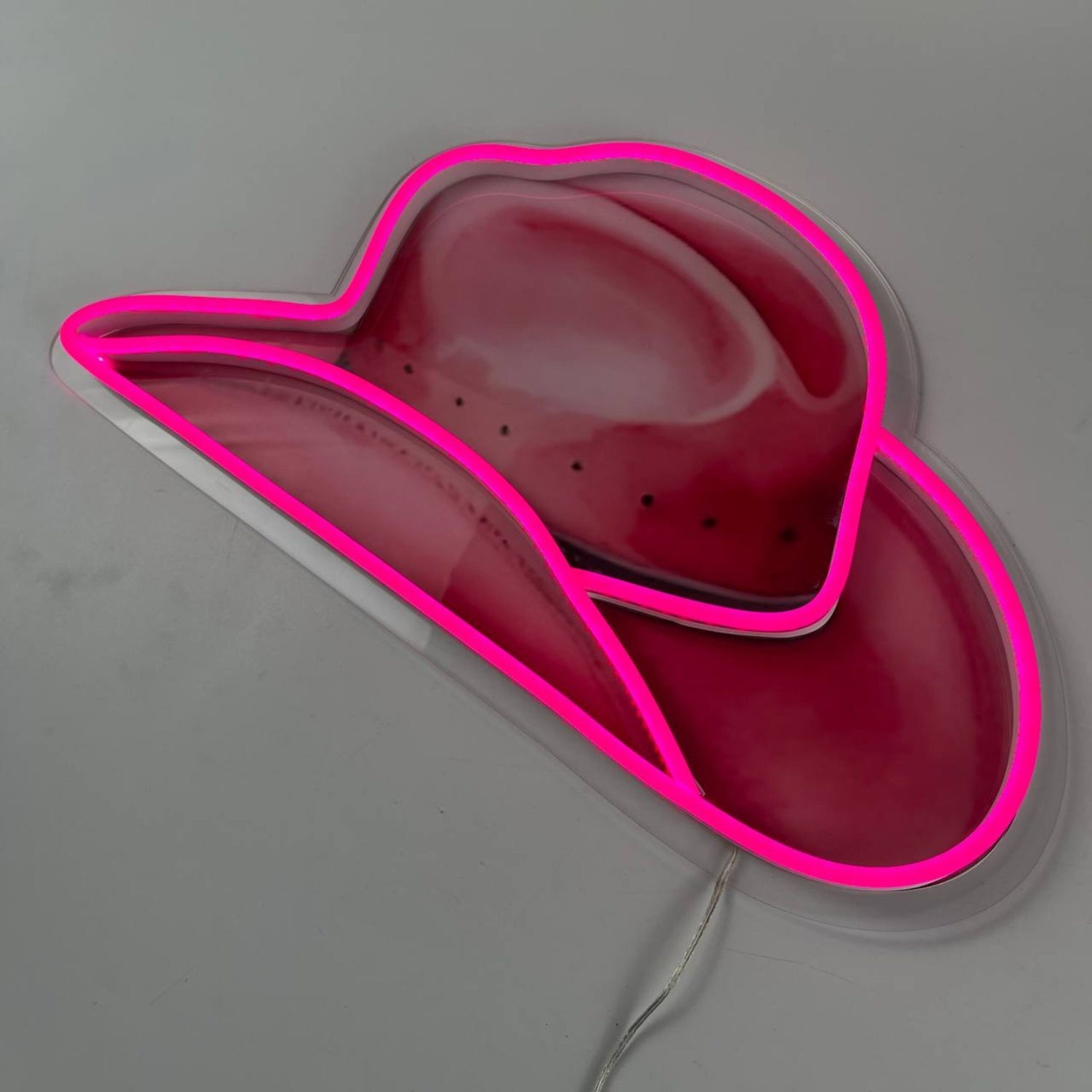 Cowboy Hat Decal Printed Neon Light for Wall Decoration | Shineneon