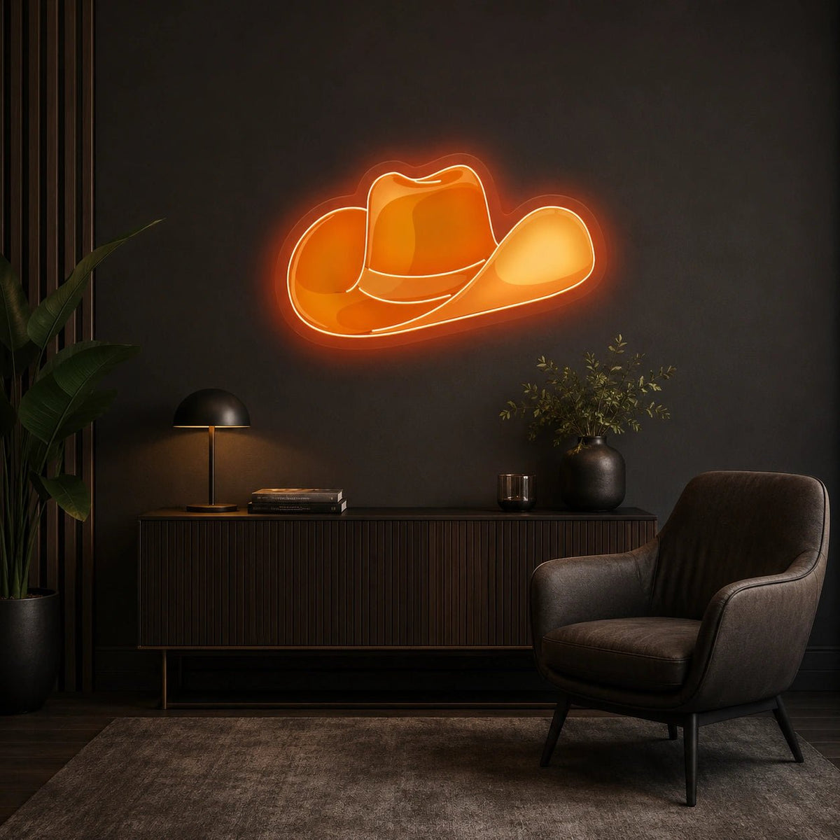 Cowboy Hat LED Neon Sign - Shineneon