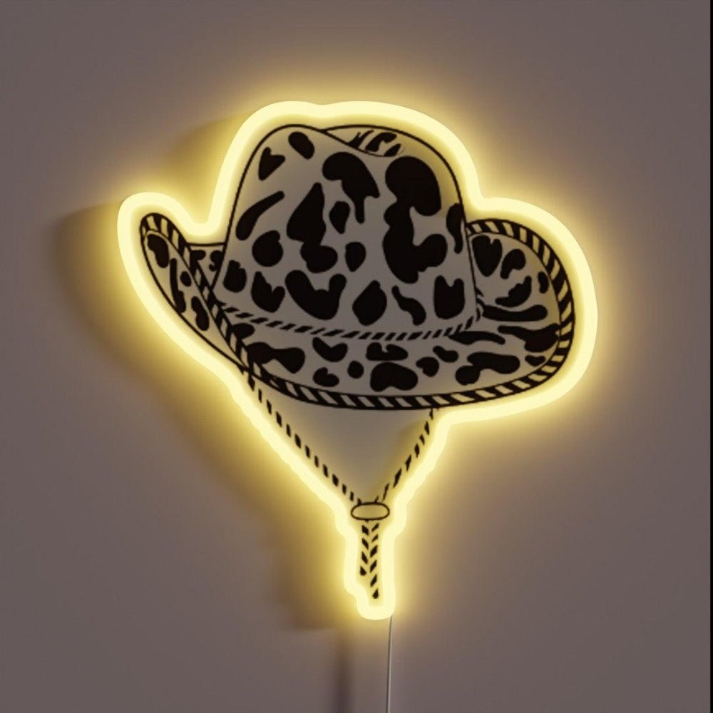 Cowboy Hat Rgb Led Neon Sign - Shineneon