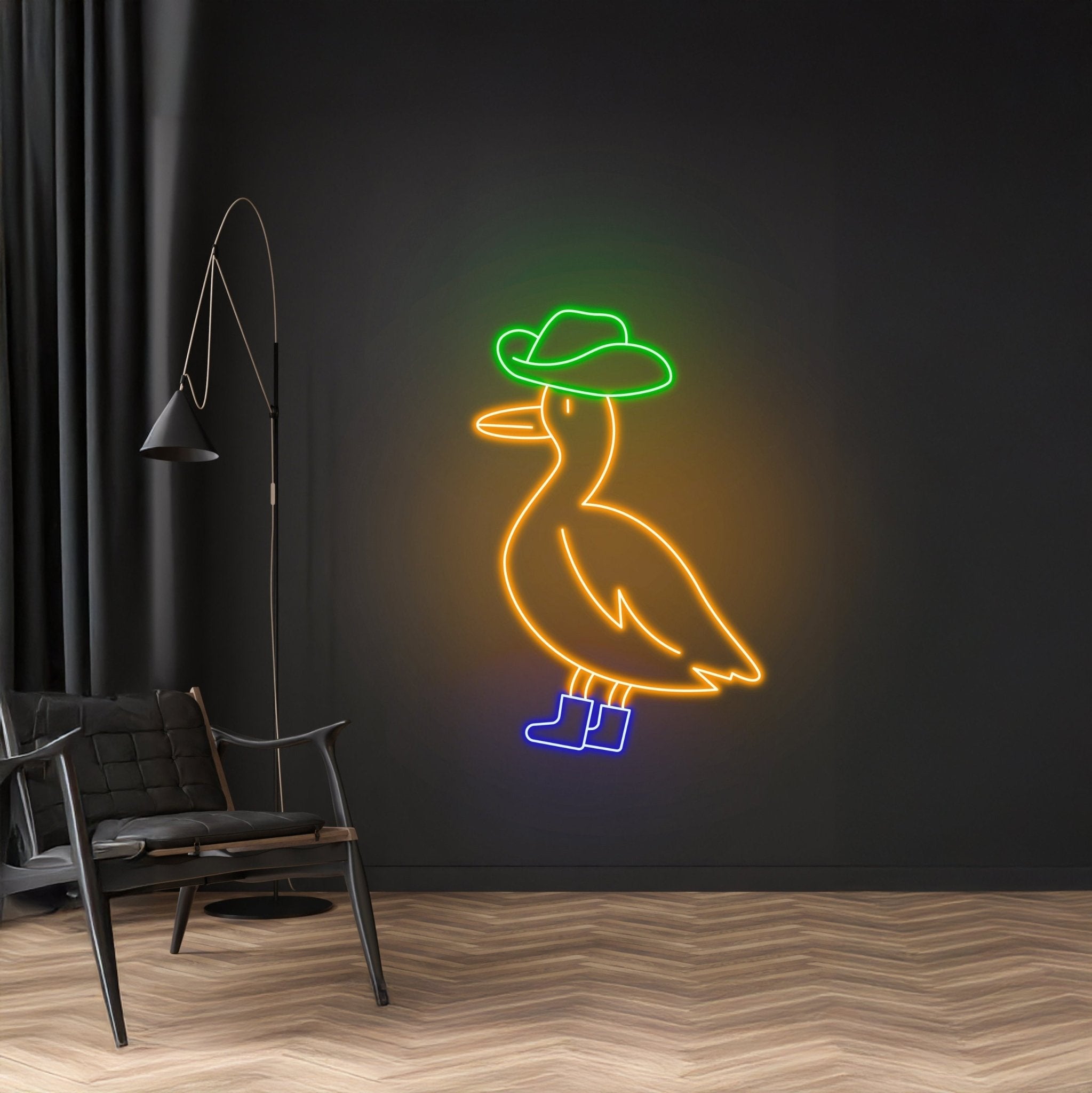 Cowboys Duck Neon Sign - Shineneon