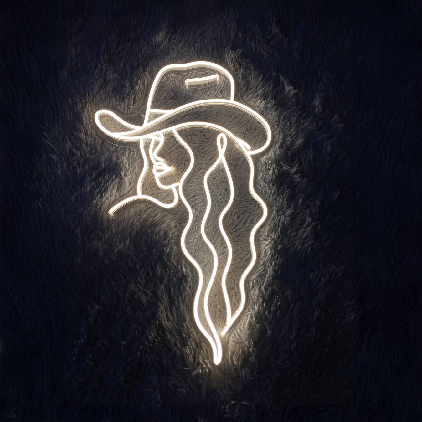 Cowgirl Neon Sign Wall Decor Cowgirls Led Signs - Shineneon