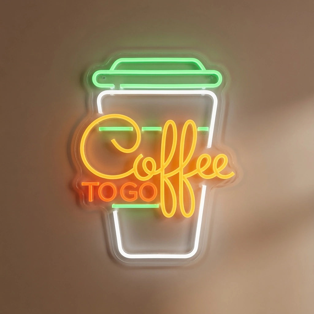 Cozy Coffee LED Neon Sign - 01 Original Product Image