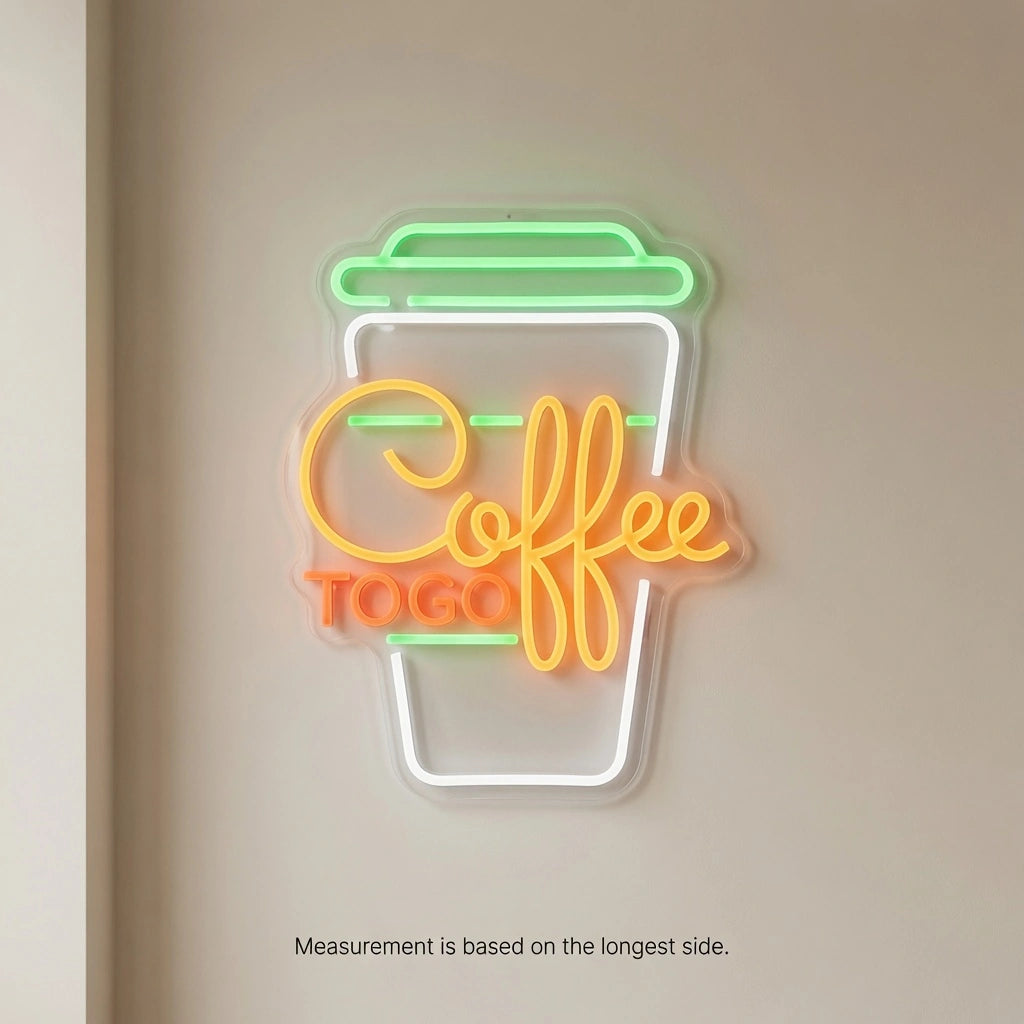 Cozy Coffee LED Neon Sign - 04 Size Image