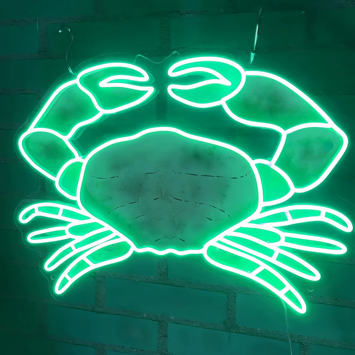 Crab Illuminate Your With Neon Seafood - Shineneon