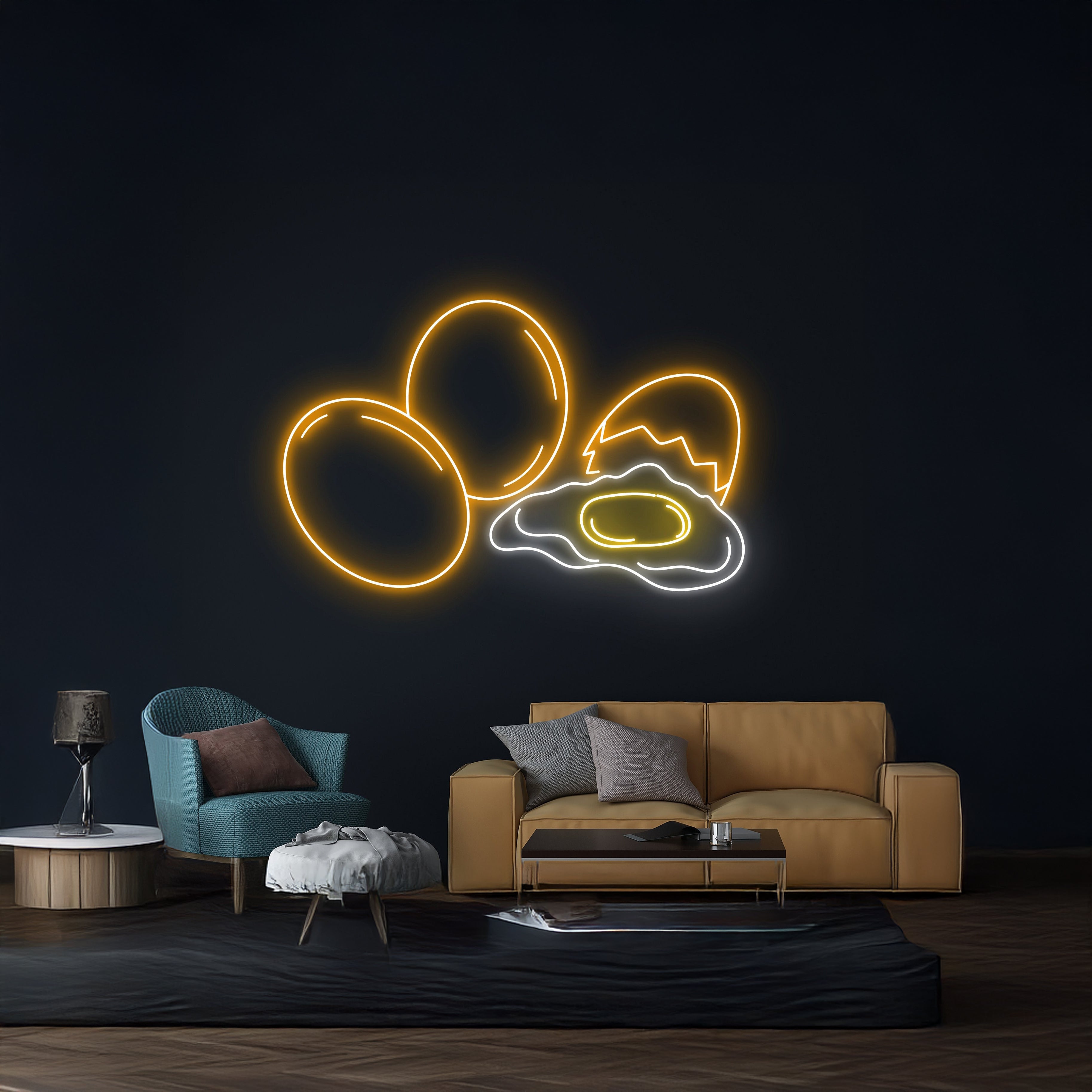 Cracking Egg Neon Light Food Kitchen Neon Light | Shineneon