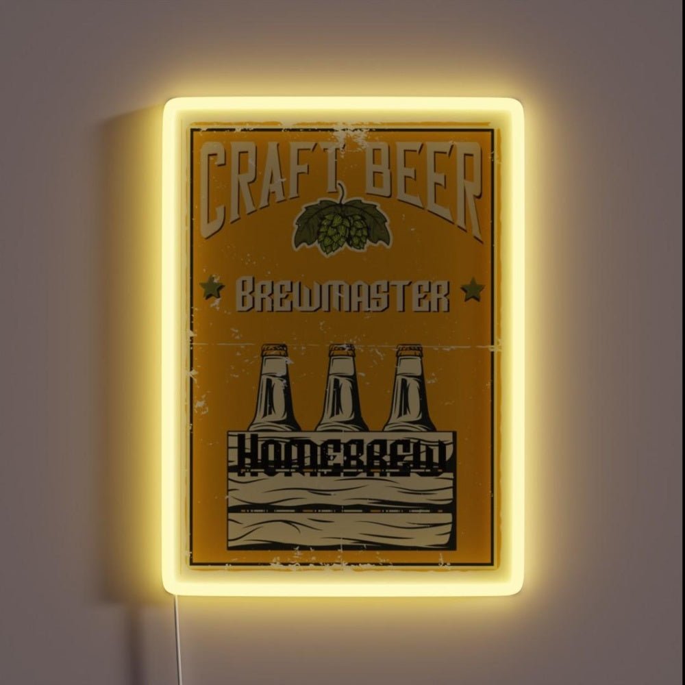 Craft Beer Homebrew Rgb Led Neon Sign - Shineneon