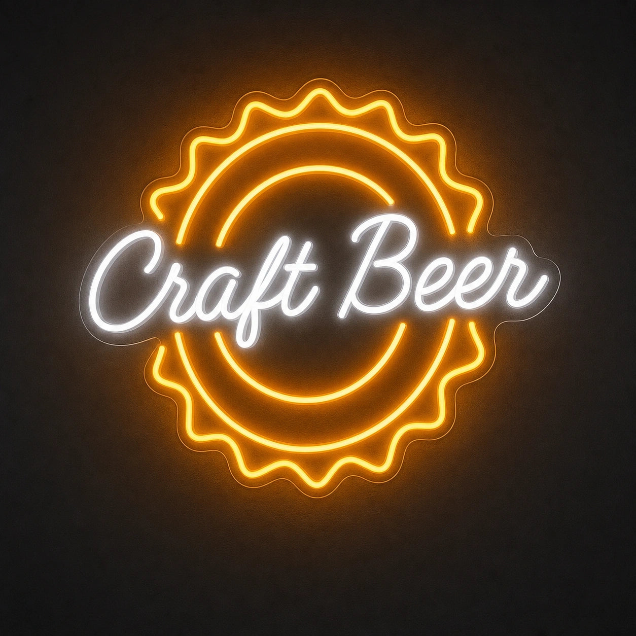 Craft Beer LED Neon Sign Home Garage Wall Decoration main product image