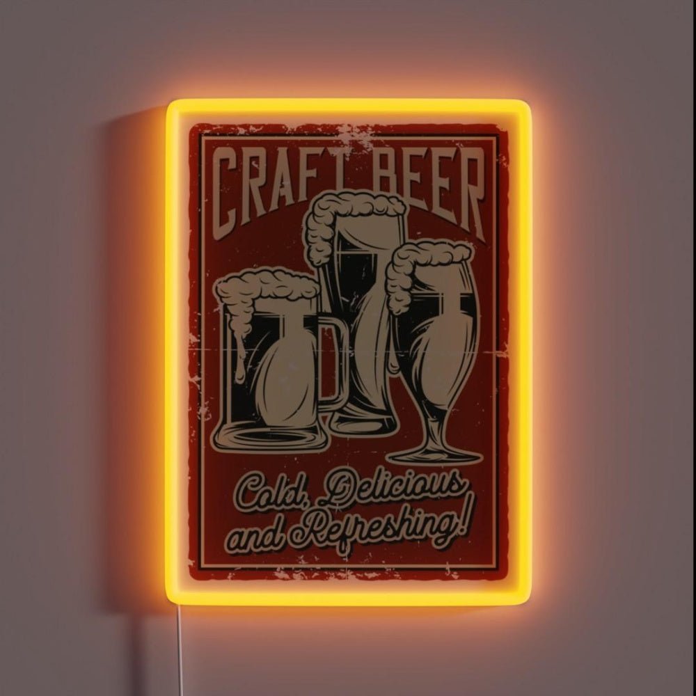 Craft Beer Rgb Led Neon Sign - Shineneon