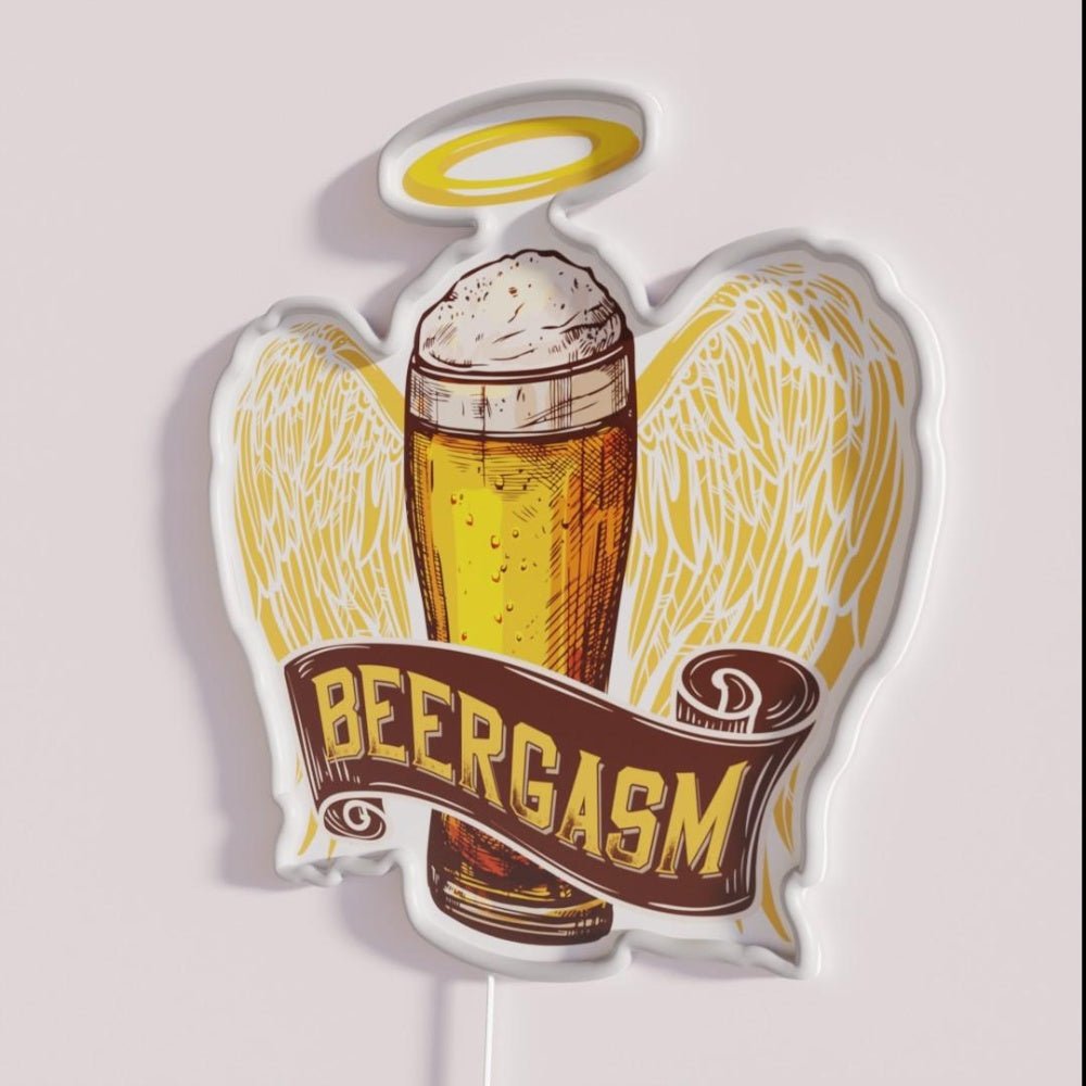 Craft Beergasm Craft Beer Brewing Rgb Led Neon Sign - Shineneon