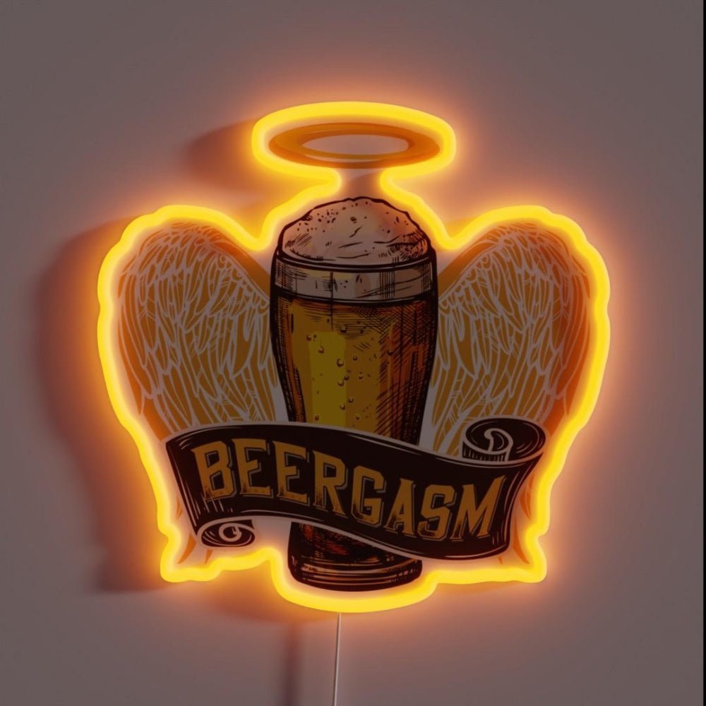 Craft Beergasm Craft Beer Brewing Rgb Led Neon Sign - Shineneon