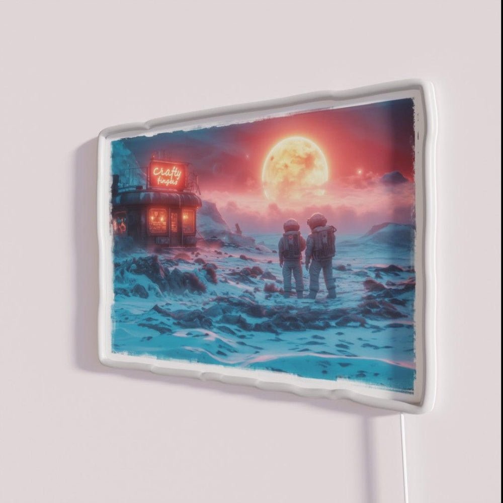 Crafty Astronauts Rgb Led Neon Sign - Shineneon