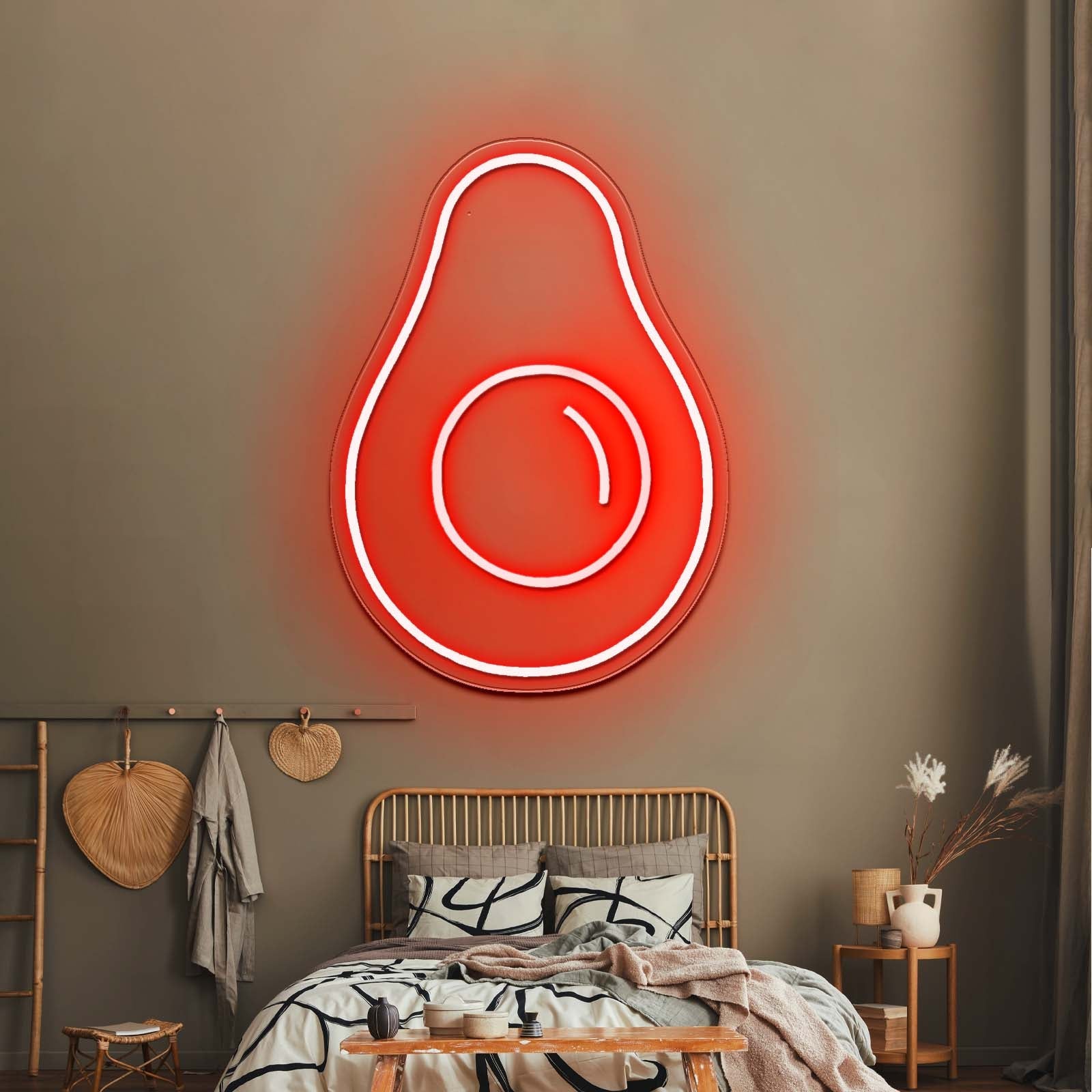 Crazy Avocado Neon Sign Kitchen Food Neon Signs - Shineneon