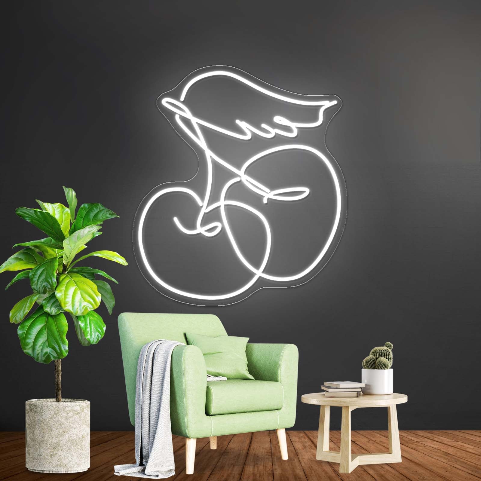 Crazy Cherry Artistic Design Neon Sign Wall Art - Shineneon