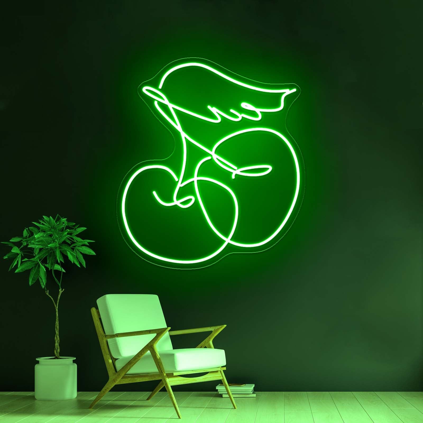 Crazy Cherry Artistic Design Neon Sign Wall Art - Shineneon