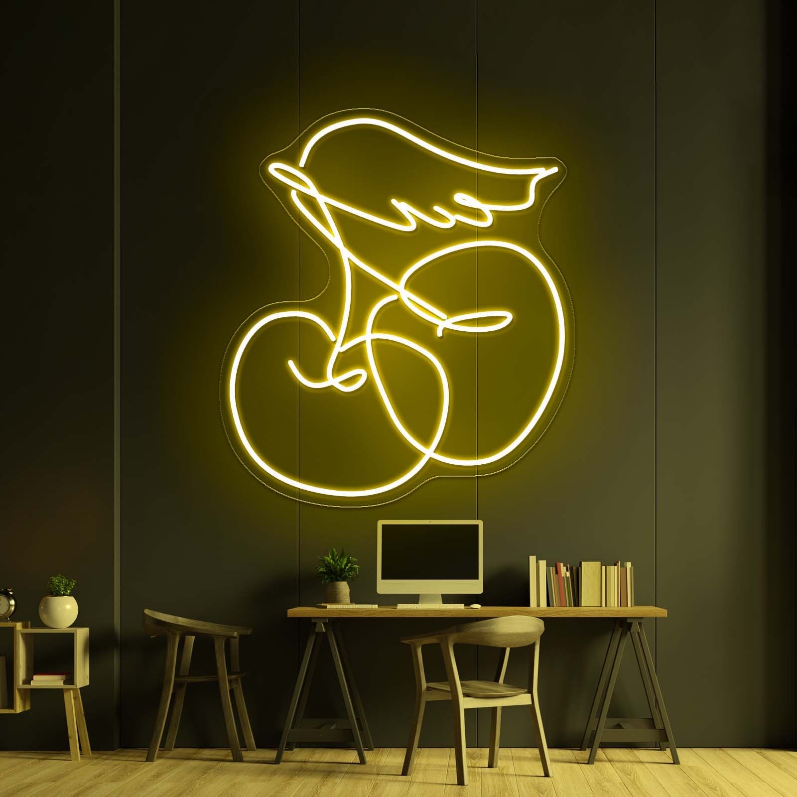 Crazy Cherry Artistic Design Neon Sign Wall Art - Shineneon
