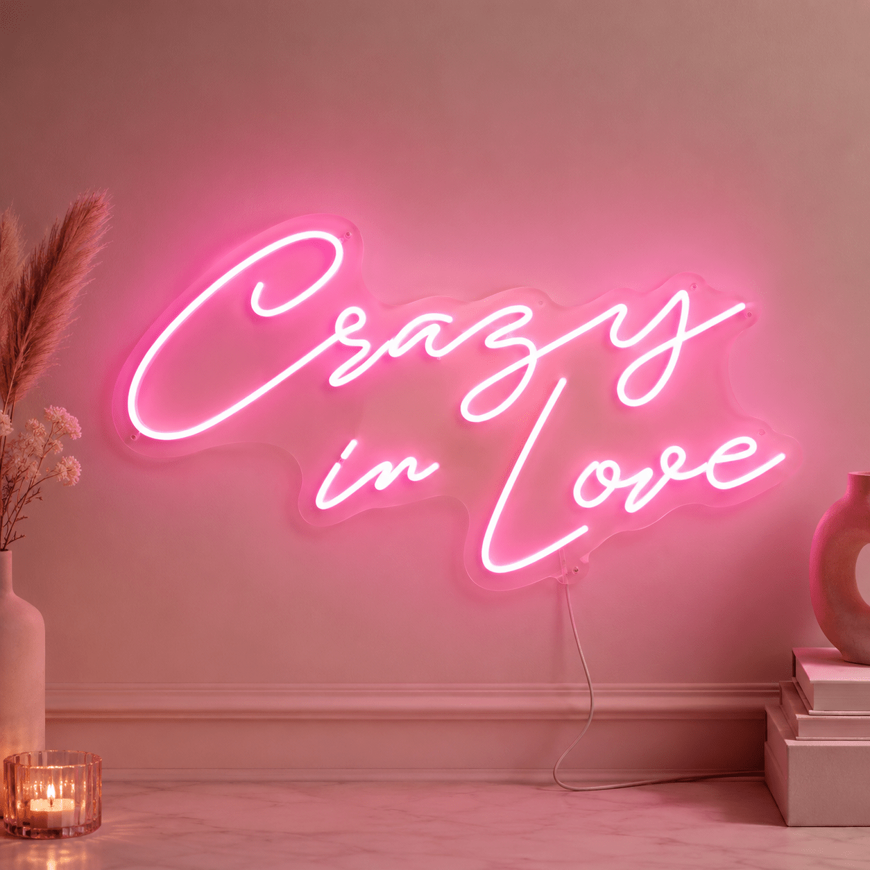 Crazy In Love LED Neon Sign Wall Neon Sign - Shineneon