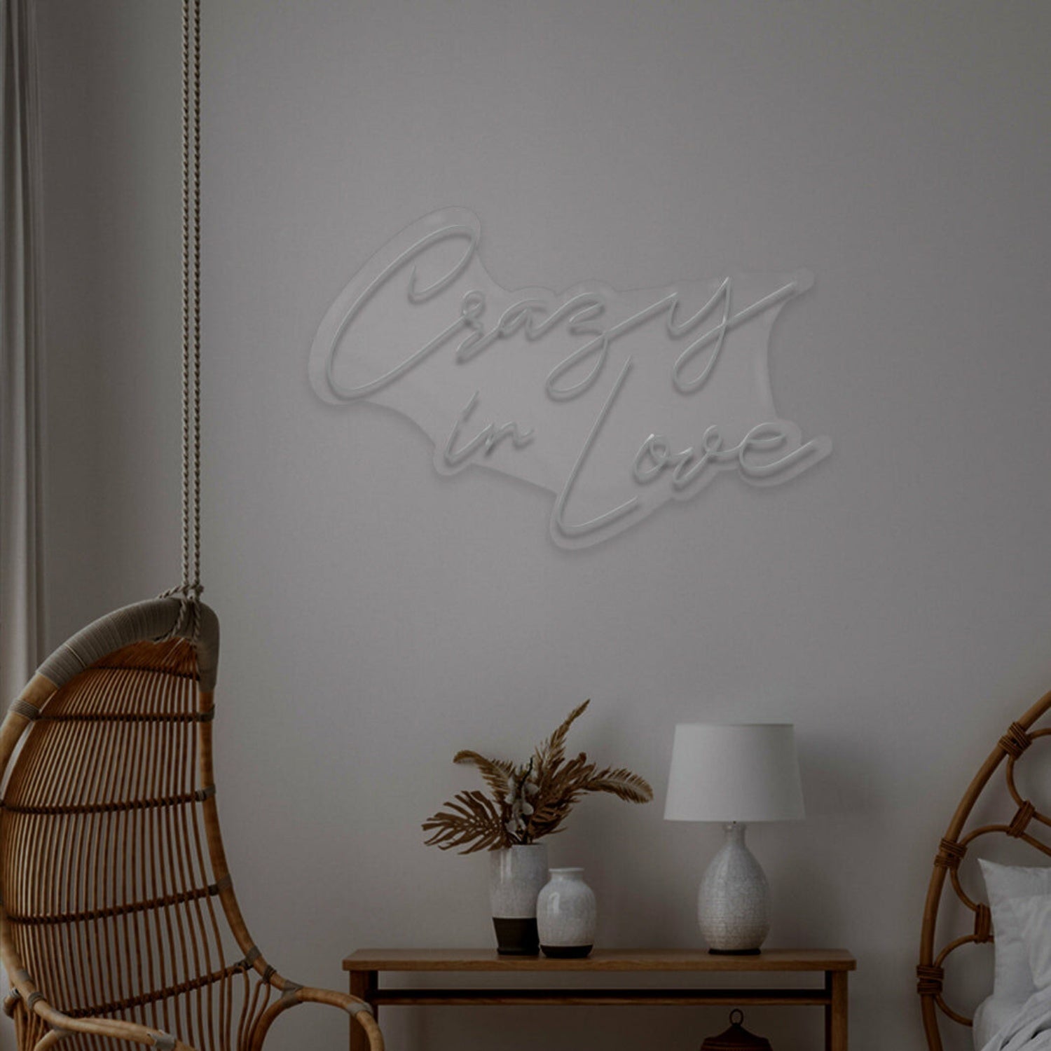 Crazy In Love Neon Showcase Of Passionate Love | Shineneon