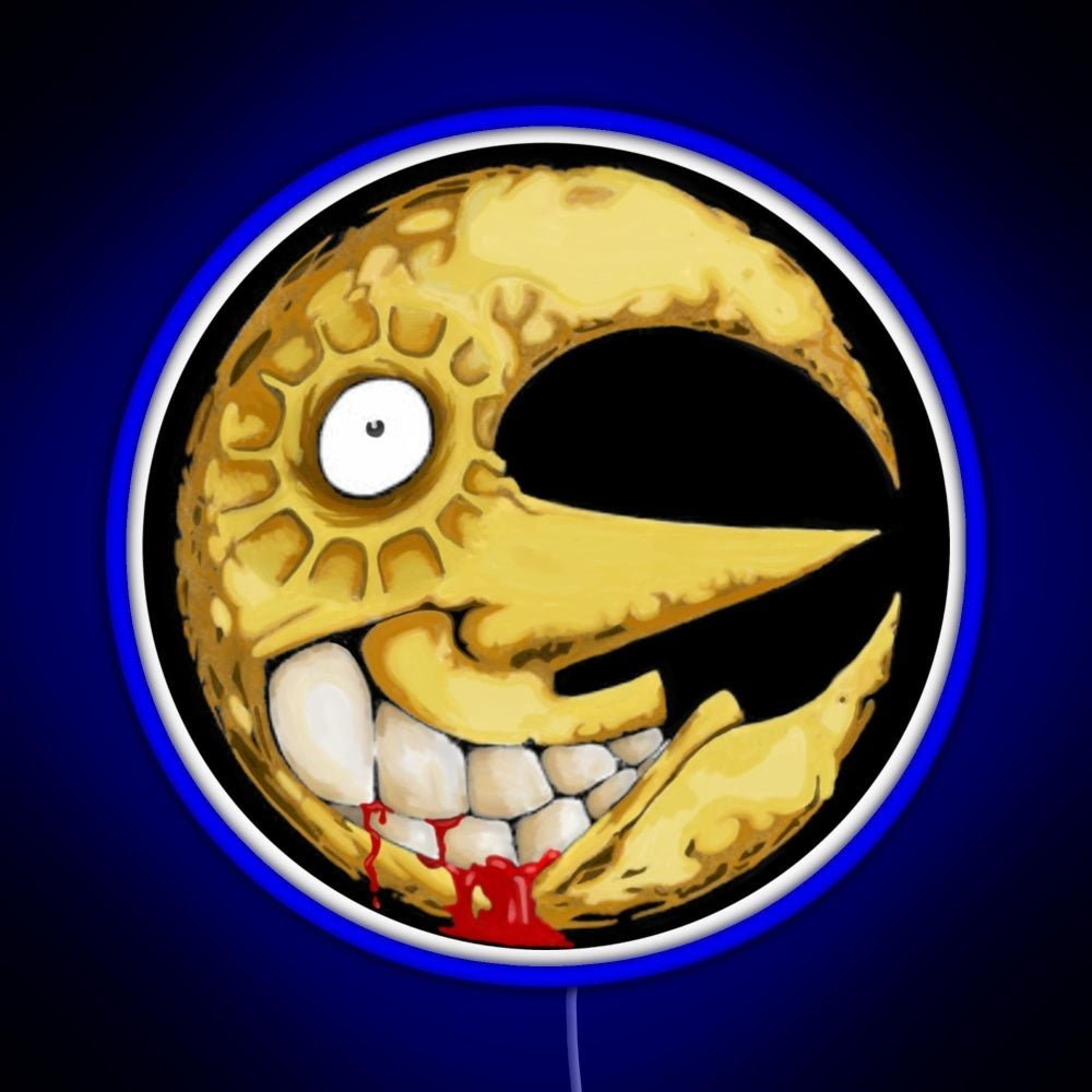 Crazy Moon Rgb Led Neon Sign Pop Wall Art - Shineneon