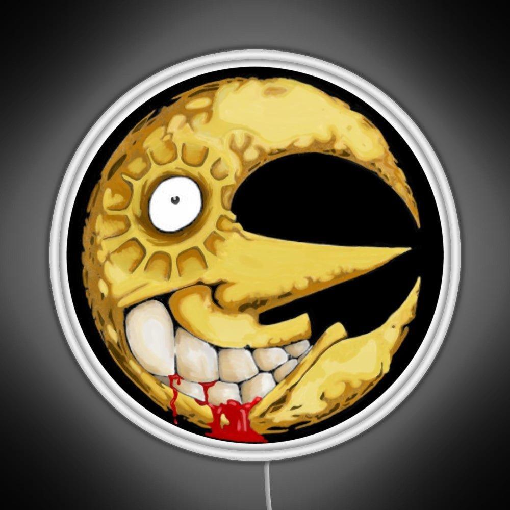 Crazy Moon Rgb Led Neon Sign Pop Wall Art - Shineneon