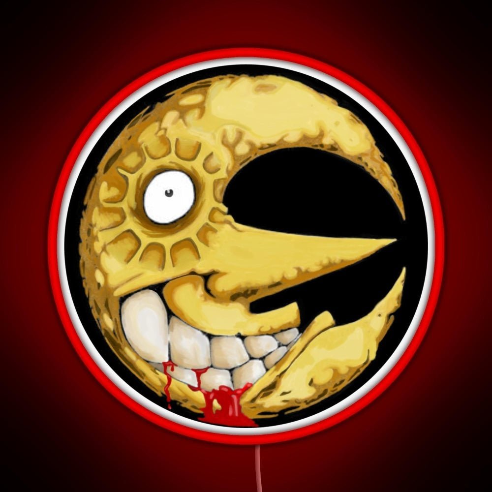 Crazy Moon Rgb Led Neon Sign Pop Wall Art - Shineneon